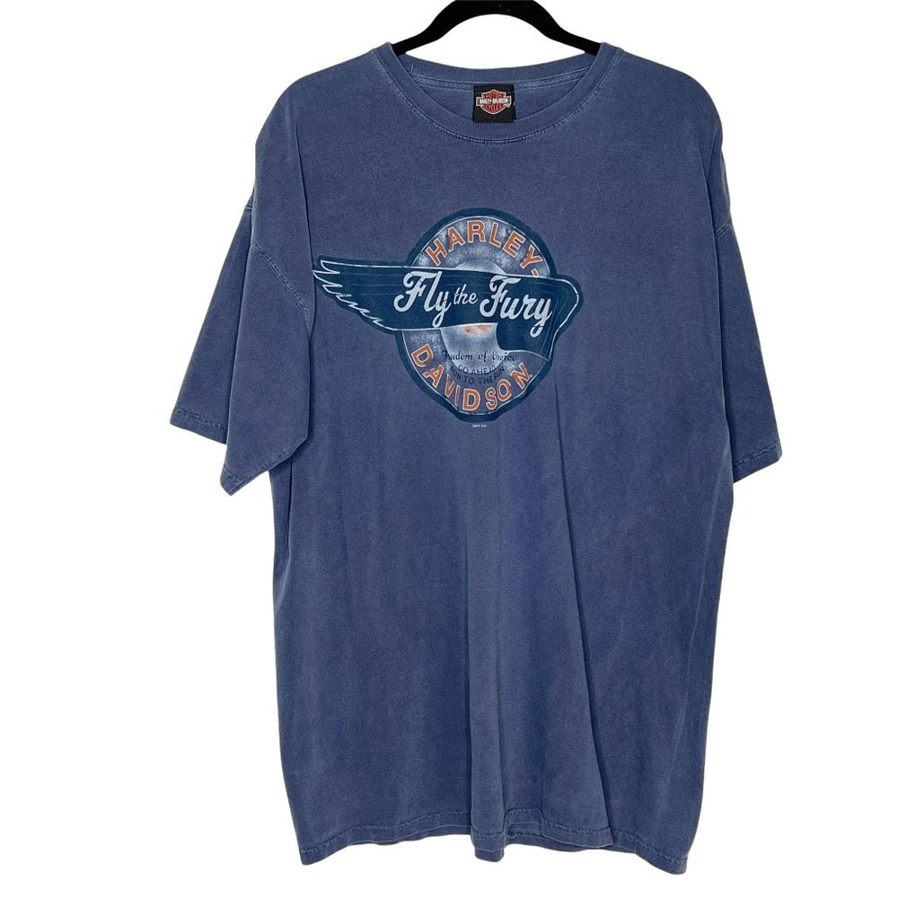 Harley-Davidson Blue Short Sleeve Tee